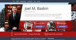 Desktop Screenshot of joelbaskin.com